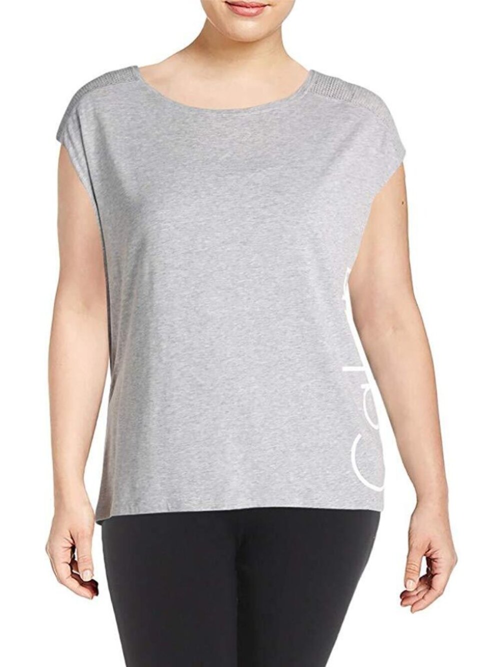 Calvin Klein Womens Performance Logo T-Shirt